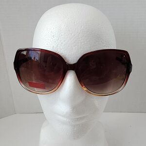 Jennifer Lopez Designer Style WJL 61SG13 Brown Fashion Sunglasses Large Y2K NWOT